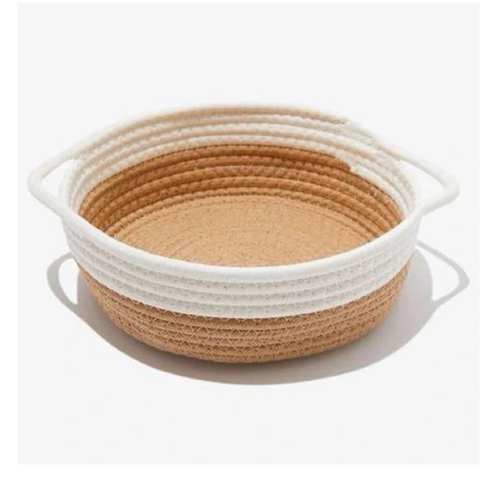 SHORT STORIES Woven Storage Basket New w/tags Large